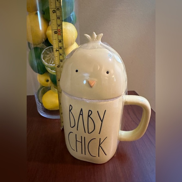 Yellow Baby Chick Mug With Baby Chick Topper - N w/o T - Picture 6 of 7